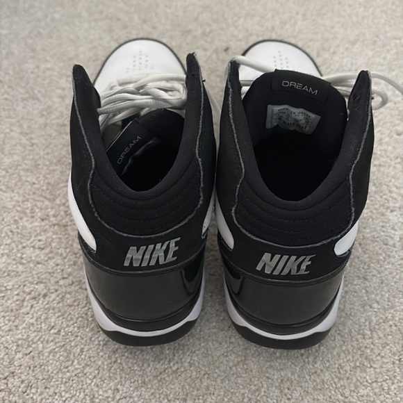 Vintage Nike Air Dream Black and White High Tops Size 11 - Picture 4 of 8